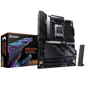 GIGABYTE B850 AORUS ELITE WIFI7 �}�U�[�{�[�h - AMD Ryzen 9000�V���[�YCPU�A14+2+2�t�F�[�Y�f�W�^��VRM�A�ő�8200MHz DDR5 (OC)�A1xPCIe 5.0 + 2xPCIe 4.0 M.