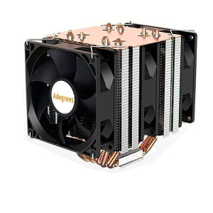 zmart 6�q�[�g�p�C�v CPU �N�[���[ 4�s�� PWM PC �É� �G�A�N�[���[ �t�@�� Intel LGA2011 X79 X99 E5�p PWM���� 4�s���R�l�N�^ PC��p E5 Xeon