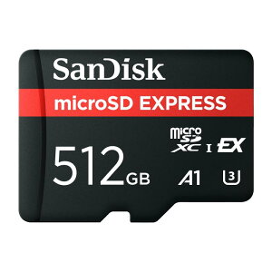 SanDisk microSD Express microSD�J�[�h�B