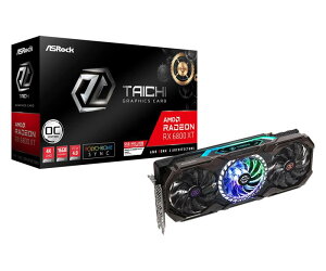 ASRock AMD Radeon RX 6000�V���[�Y �O���t�B�b�N�X�J�[�h �z���C�g
