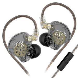 KZ EDX Lite �L���C���z�� �C���C���[ HIFI���� �Չ� �d�ቹ �Q�[�~���O ���|�� �ቹ���� ���P�[�u���Ή� 3.5mm�W���b�N
