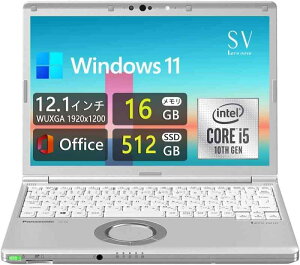 ���y�ʊ�f�U�C�� CF SV9 12 1�C���`WUXGA Win11���� ��10��Core i5 10310U ������8GB SSD 256GB Web�J�������� WiFi amp Bluetooth �y�� USB