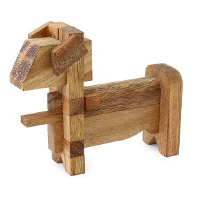 ���Ԍ��艿�i�g���E�R�[�|���[�V���� �u�E�b�h�p�Y�� �h�b�O�v�ؐ� �p�Y�� Tomo Corporation Wood Puzzle dog �C���e���A