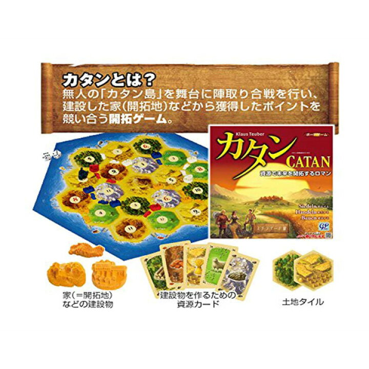 楽天市場】《カタン スタンダード版》ジーピーボードゲーム gp games 