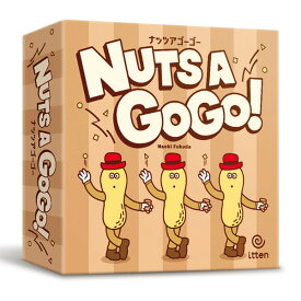 itten 「ナッツアゴーゴー」NUTS A GOGO! イッテンパーティーゲーム ボードゲーム ■