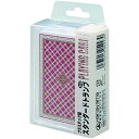 送料無料［スタンダードトランプ RED］カード ハナヤマブリッジサイズ プラスティック製 定番 レッド 赤