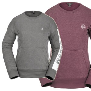 21-22 VOLCOM / {R WOMEN'S POLARTEC CREW FLEECE fB[X t[fB[ Xm[EFA Ci[EFA[ ZJhC[ Xm[{[hAp ^