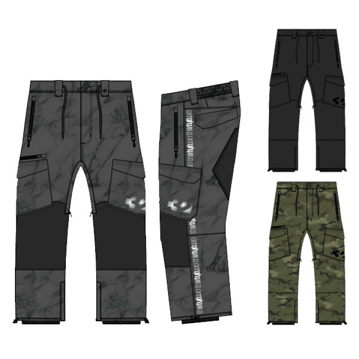 楽天市場】22-23 THIRTYTWO/サーティーツー BLAHZAY pant ブラーゼイ 