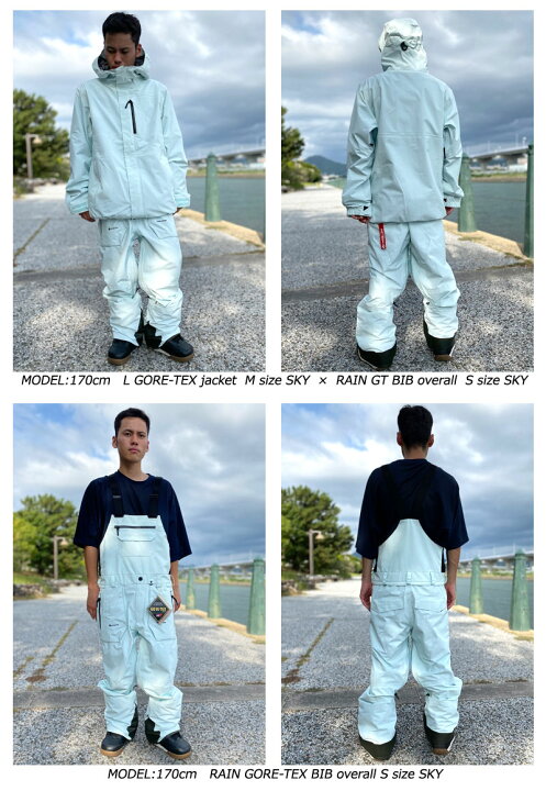 楽天市場】即出荷 22-23 VOLCOM/ボルコム RAIN GORE-TEX BIB overall  