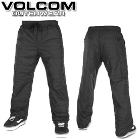 即出荷 22-23 VOLCOM/ボルコム UTILITY PUFF pant メンズ レディース セカンドレイヤー スノーボードウェア インナーウエア 2023