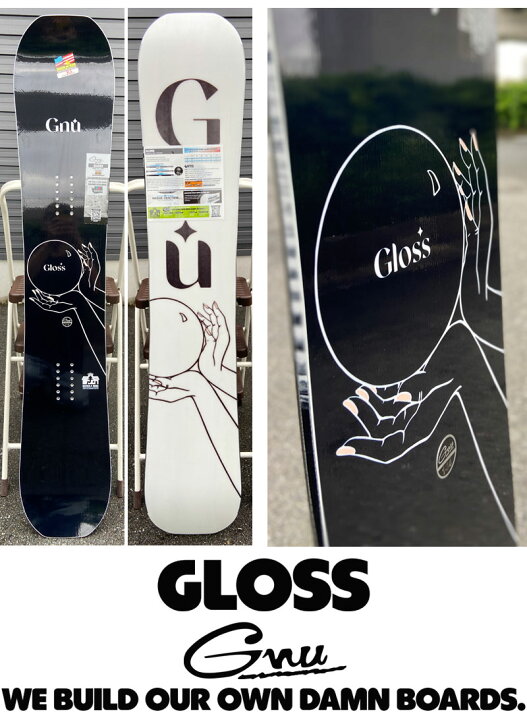 楽天市場】23-24 GNU / グヌー GLOSS グロス レディース スノーボード 