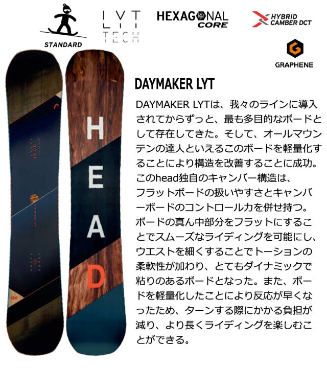 楽天市場】23-24 HEAD/ヘッド DAYMAKER LYT デイメーカー ライテック  