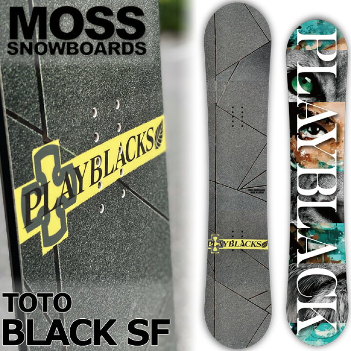 楽天市場】23-24 MOSS SNOWBOARDS/モススノーボード TOTO BLACK SF 
