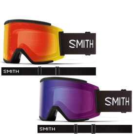 23-24 SMITH/スミス SQUAD XL PHOTOCHROMIC スカッドエックスエル 調光レンズ ゴーグル アジアンフィット メンズ レディース スノーボード スキー 2024