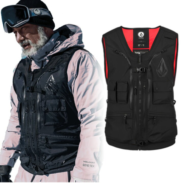 楽天市場】23-24 VOLCOM/ボルコム IGUCHI SLACK vest メンズ 