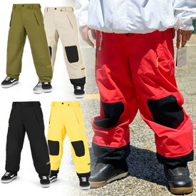 23-24 VOLCOM/ボルコム LONGO GORE-TEX pant メンズ レディース アーサー・ロンゴ 防水ゴアテックスパンツ スノーボードウェア スノーウェアー 2024