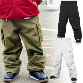 23-24 VOLCOM/ボルコム NWRK BAGGY pant メンズ レディース 防水パンツ スノーボードウェア スノーウェアー 2024