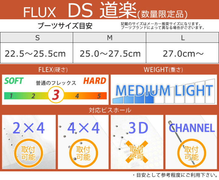 楽天市場】24-25 FLUX/フラックス DS ディーエス 道楽 DOURAKOO 佐藤秀 