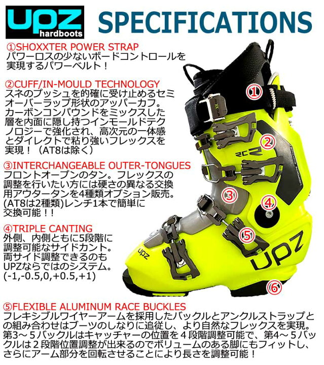 楽天市場】24-25 UPZ / ユーピーゼット RCR FLO インナー メンズ 