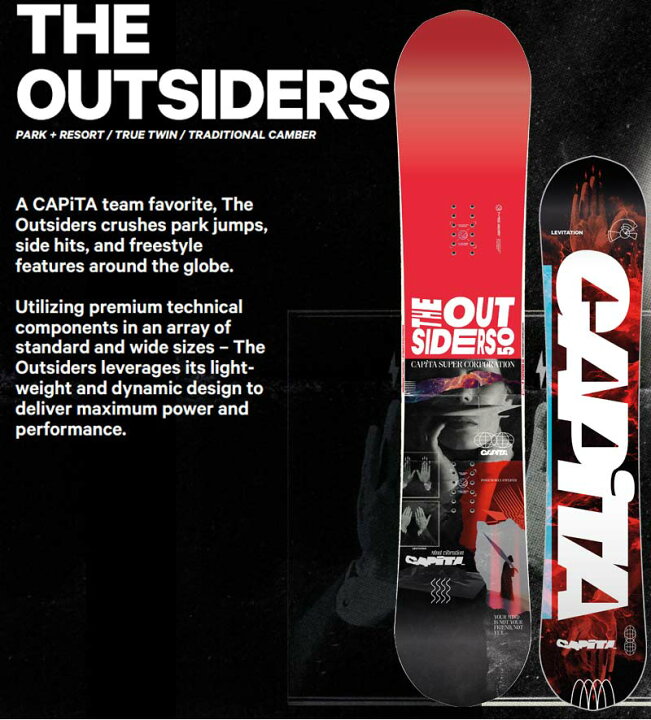 楽天市場】24-25 CAPITA / キャピタ THE OUTSIDERS アウトサイダー  