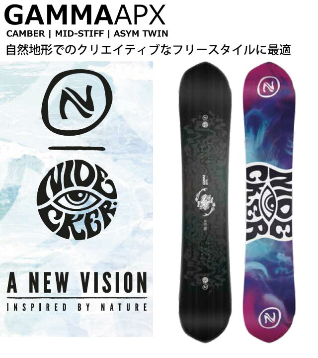 楽天市場】24-25 NIDECKER / ナイデッカー GAMMA APX ガンマ メンズ  