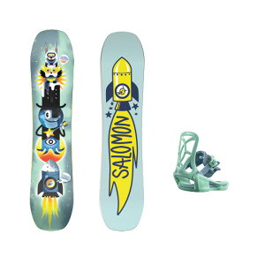 24-25 SALOMON / サロモン TEAM PACKAGE チームパッケージ キッズ ユース スノーボード 板 2025 型落ち