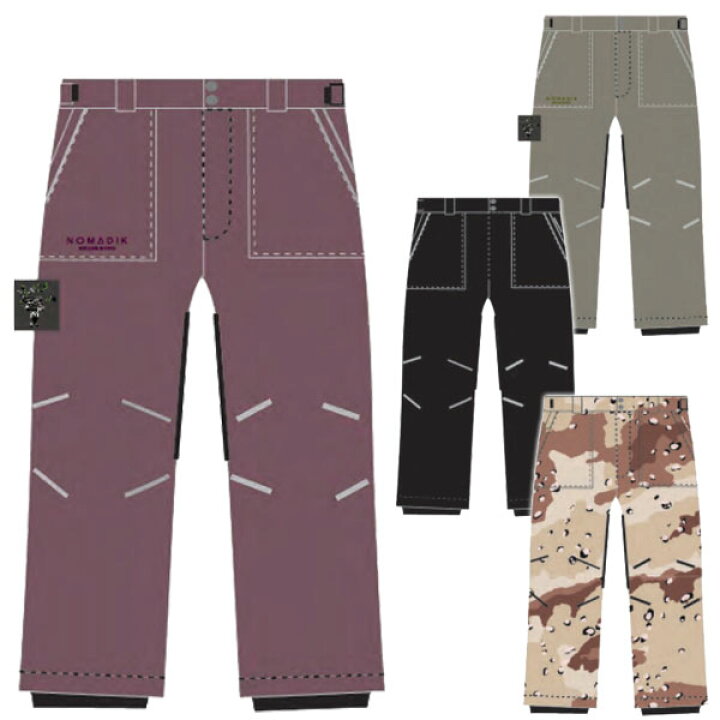 楽天市場】24-25 NOMADIK/ノマディック THICK pant メンズ レディース  