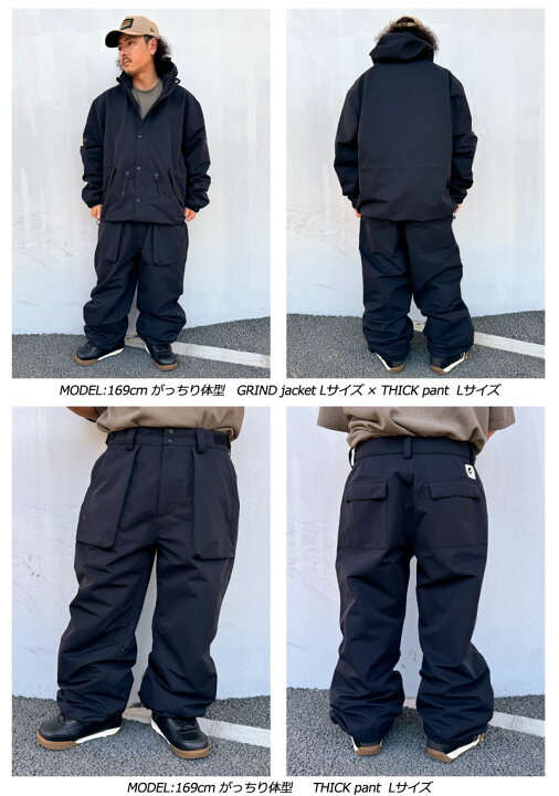 楽天市場】24-25 NOMADIK/ノマディック THICK pant メンズ レディース 