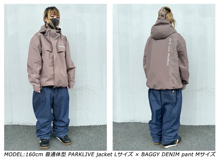 楽天市場】24-25 REPUBLIC & CO/リパブリック PARKLIVE jacket メンズ 