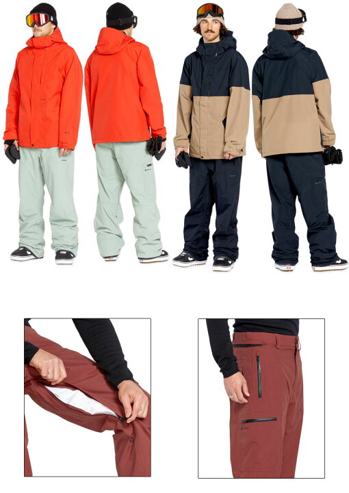 楽天市場】24-25 VOLCOM/ボルコム L GORE-TEX pant メンズ レディース  