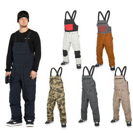24-25 VOLCOM/ボルコム ROAN BIB overall 着用説明動画 メンズ レディース 防水ビブパンツ スノーボードウェア スノーウェアー 2025 型落ち
