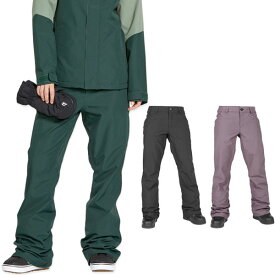 24-25 VOLCOM/ボルコム HALLEN pant レディース 防水パンツ スノーボードウェア スノーウェアー 2025 型落ち