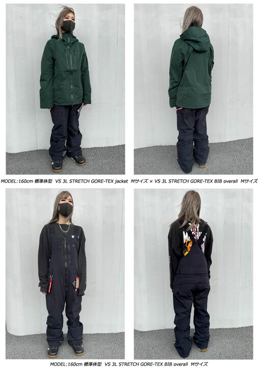 楽天市場】24-25 VOLCOM/ボルコム VS 3L STRETCH GORE-TEX BIB overall 