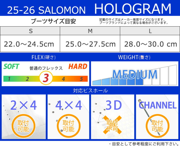 楽天市場】25-26 SALOMON/サロモン HOLOGRAM ホログラム メンズ 