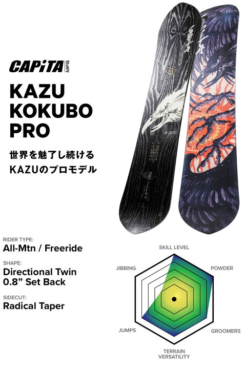 楽天市場】25-26 CAPITA/キャピタ KAZU KOKUBO PRO 國母和宏 メンズ 