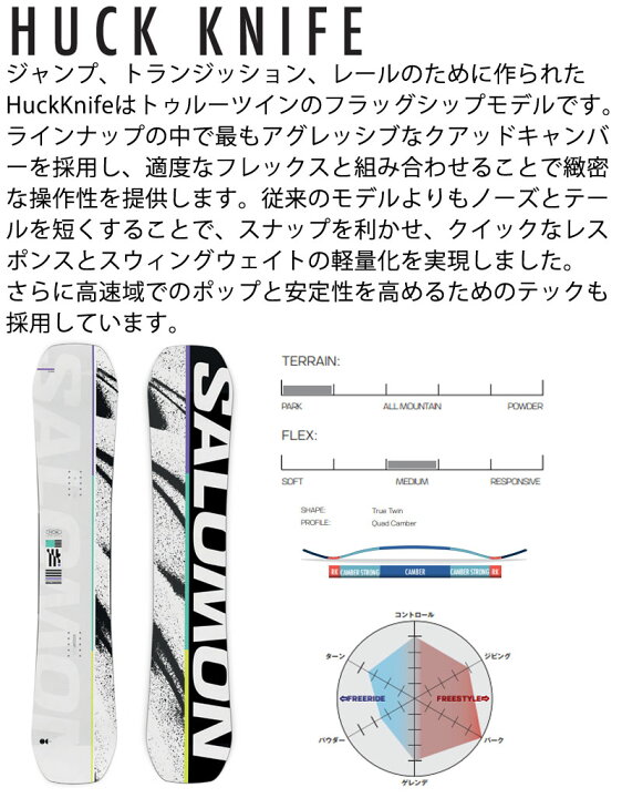 楽天市場】25-26 SALOMON/サロモン HUCK KNIFE ハックナイフ メンズ 