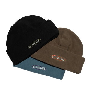 25-26 NOMADIK/m}fBbN FLEECE beanie Y fB[X r[j[ jbgX Xm[{[hAp Xm[EFA[ 2026 [֑Ή