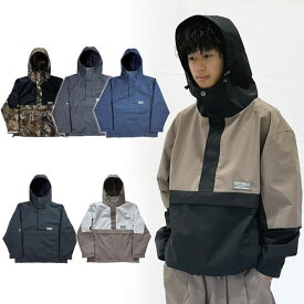 【楽天SS特別価格】25-26 REPUBLIC&CO/リパブリック TRAIL PULLOVER jacket 着用説明動画 メンズ レディース 防水ジャケット スノーボードウェア スノーウェアー 2026