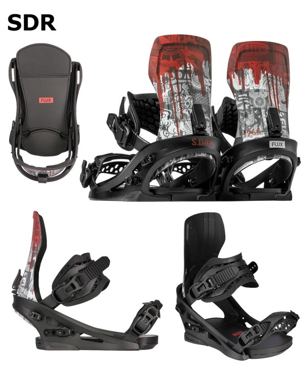 FLUX XF スノーボード バインディングM 黒 フラックス 予約商品] 26-27 