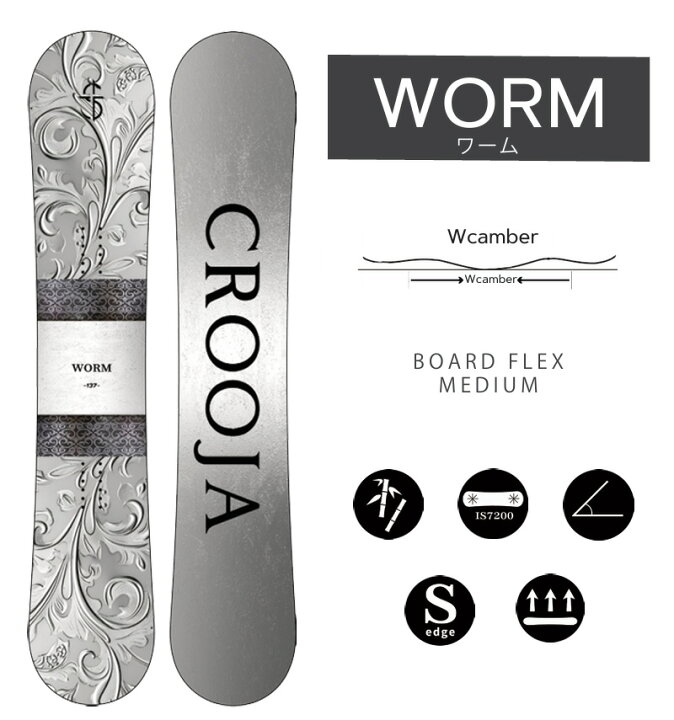 楽天市場】26-27 CROOJA/クロージャ WORM ワーム メンズ レディース