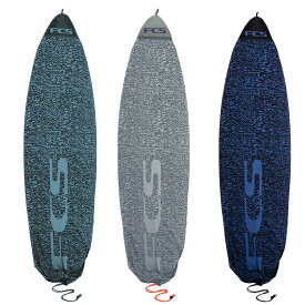 FCS ストレッチカバー STRETCH COVER FUNBOARD 6'7 / エフシーエス サーフボード サーフィン ショート ニットケース