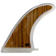 ADVANCED CLASSIC WOOD LONGBOARD FIN 9 / アドバンス クラシックウッド ロングボードフィン シングルセ…