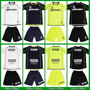 【チームオーダー対応】goleador/ゴレアドールg-956_957パイピングプラ上下セット【ネコポス不可】-フットサルウェアープラクティスシャツ(チームウェアー、チームユニフォームにも!)
