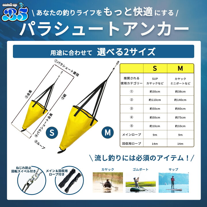 楽天市場】B5(ビーファイブ）シーアンカー 選べる同価格異2サイズ 回収  