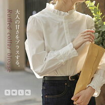 楽天市場】フリルブラウス 入学式（レディースファッション）の通販