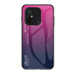 Redmi 12C �P�[�X �ϏՌ� TPU��PC���w�ʋ����K���X �O���f�[�V���� �J���t�� ���� CASE �Y��� �N�₩�� ���� �����������ӂ� ���� ���p �l�C �u�₩ �������� �������V���I�~ ���� Xiaomi Redmi 12