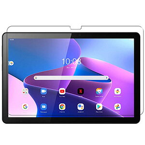  Lenovo Tab M10 Gen3 (3rd Gen) 10.1^ (C`) ZAAE0009JP m{ ^u AhCh Android ^ubgPC HD Tempered Film KXtB ʕیtB Uh~Əh~ KX dx9H m
