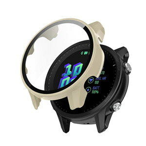 GARMIN Forerunner 255S Forerunner 255S Music �N���A�P�[�X �V���v���� �v���X�`�b�N�� PC&�����K���X ��ʕی� 2�d�\�� �J�o�[ CASE �ϏՌ� �ȒP���� �J�b�R���� �֗� ���p �y�� �l�C �K�[�~�� �E�H�b�` ��