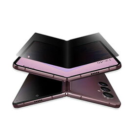 送料無料 Samsung Galaxy Z Fold4 5G ヒドロゲルフィルム 全画面保護フィルム ギャラクシー 液晶保護ガラス フィルム 覗き見防止 2ピース