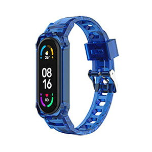 Xiaomi Smart Band 7 Band 6 Band 5 �E�F�A���u���[���E�X�}�[�g�E�H�b�` ���� �o���h TPU�f�� �X�|�[�c �x���g �V���I�~ Smart �o���h7 �����p �x���g �ȒP���� �u�₩ �g�тɕ֗� ���p ���� �l�C ������